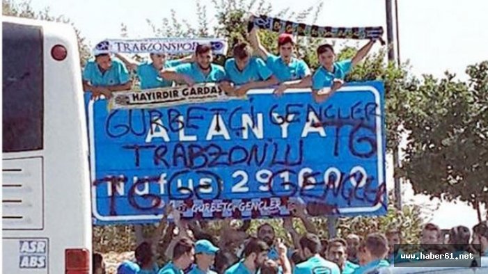 Trabzonsporlu taraftarlarının yaptığı bu kez olmadı