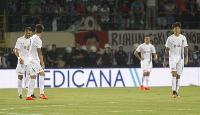 Trabzonspor deplasmanda kayıp