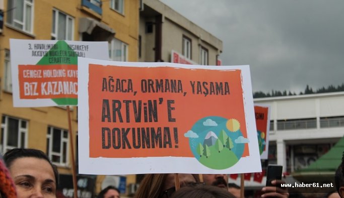 Artvin'e Cerattepe yasağı