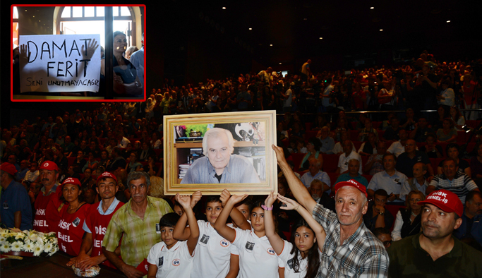 Usta sanatçı Tarık Akan için tören düzenlendi