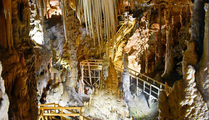 Karaca Mağarası'nı 9 günde  8 bin 575 kişinin ziyaret etti. 20-09-2016