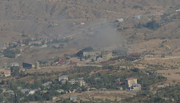 PKK'dan üs bölgesine saldırı...