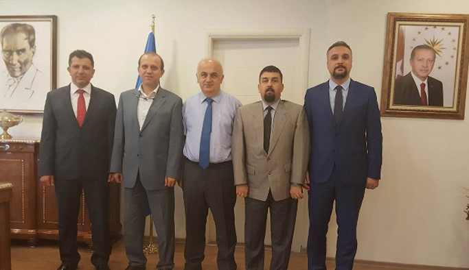 KTÜ Rektörü Baykal'a ziyaret