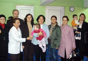 Bayan Okutan'ın ziyareti