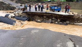 Yağmur Karadeniz'e felaket getirdi