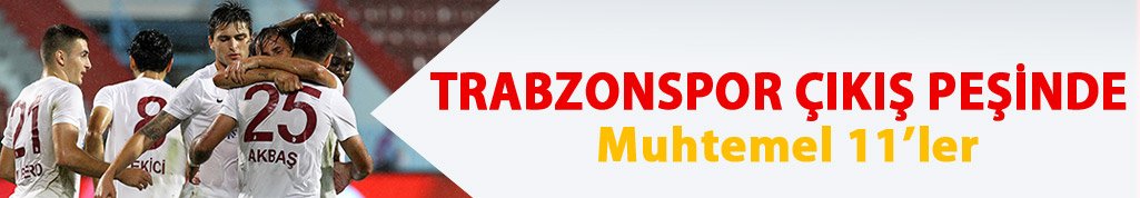 Trabzonspor'da kadro değişiyor