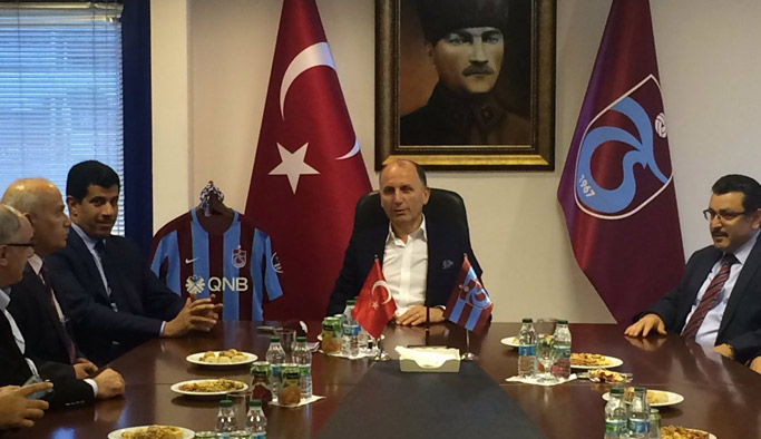 Trabzonspor'a Katar'dan misafir