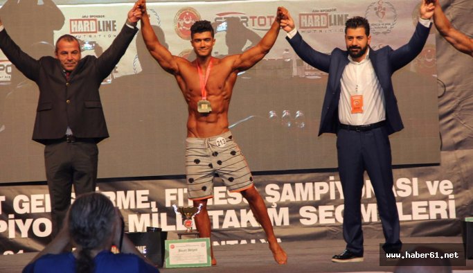 Vücut Geliştirme Şampiyonu Trabzon'dan