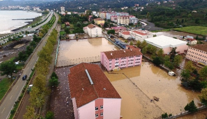 Trabzon'da selde zarar görenlerle ilgili açıklama