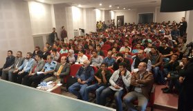 KTÜ'de teröre lanet yağdı