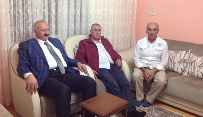 Başkan Çebi'den hacılara ziyaret