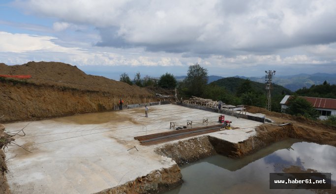 Karakaya içme suyu arıtma tesisi inşaatı devam ediyor