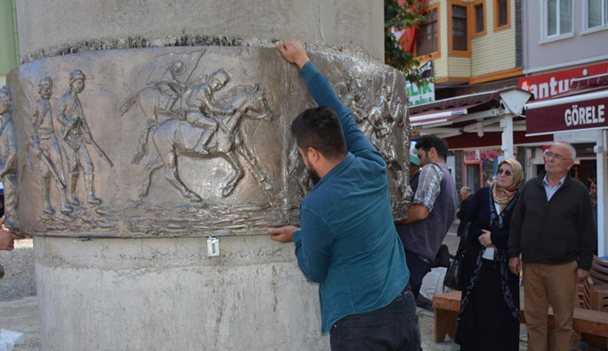 Giresun'a yeni Atatürk anıtı yapıldı