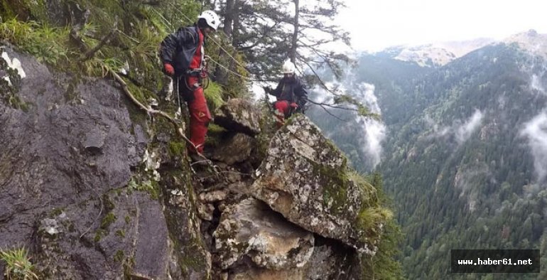 Sümela Manastırı için özel dağcı ekip