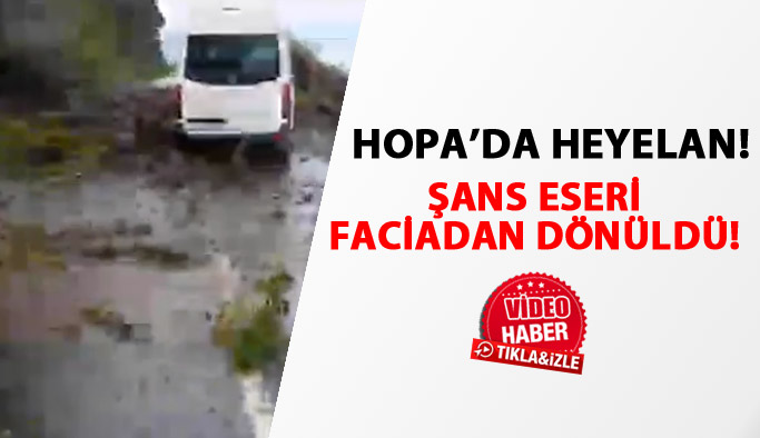 Hopa'da facianın eşiğinden dönüldü