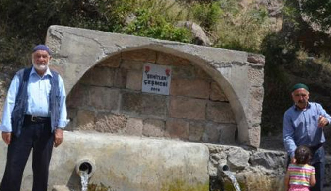 15 Temmuz Şehitleri için çeşme yapıldı
