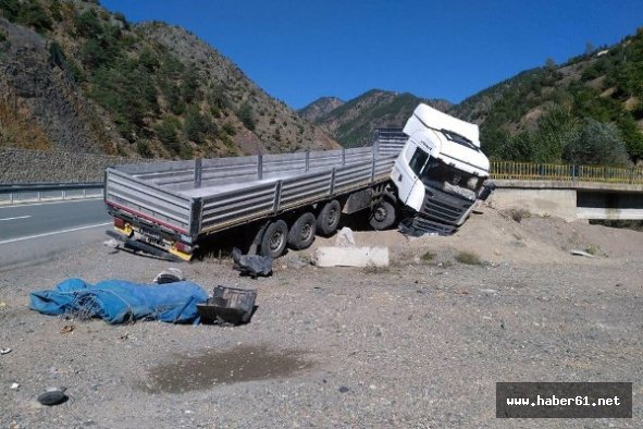 Gümüşhane’de 2 kaza birden