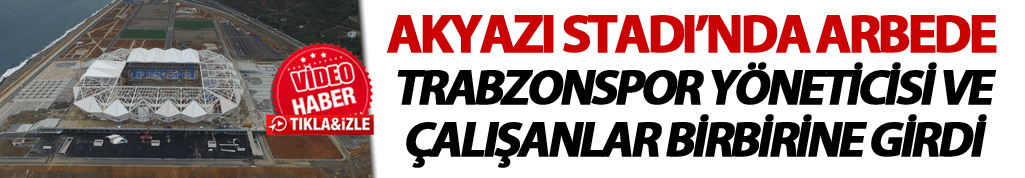 Akyazı Stadında arbede!