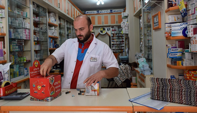 Trabzon'da atık piller, artık toprağı kirletmeyecek