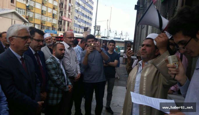 Önce namaz sonra eylem!