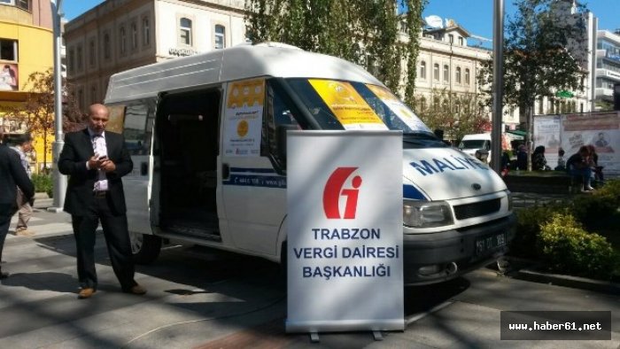 Trabzon'da borç yapılandırması için stant kuruldu