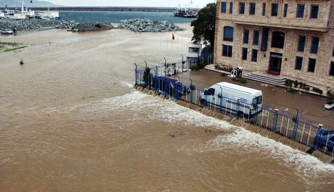 Giresun'da afet bölgesine inceleme
