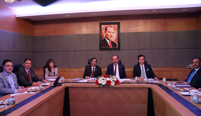 Pakistan heyetinden Muhammet Balta'ya ziyaret