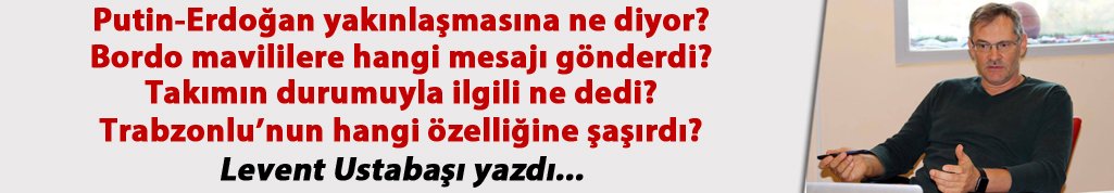 Trabzonspor'un Rus koçu Haber61'e konuştu