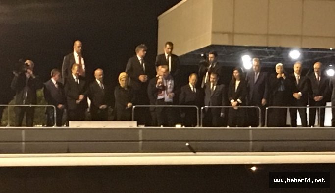 Erdoğan Trabzonspor kaşkoluyla seslendi