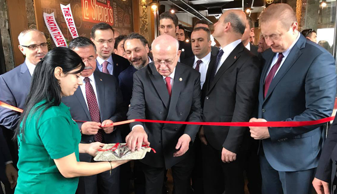 Trabzon'da TBMM Başkanı ve 2 Bakan açılış yaptı