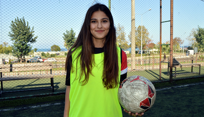 Trabzon'da yeşil sahaların doktor adayı