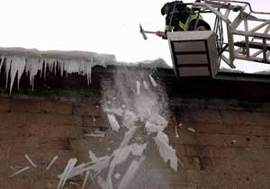 Erzurum -30 derece ile dondu