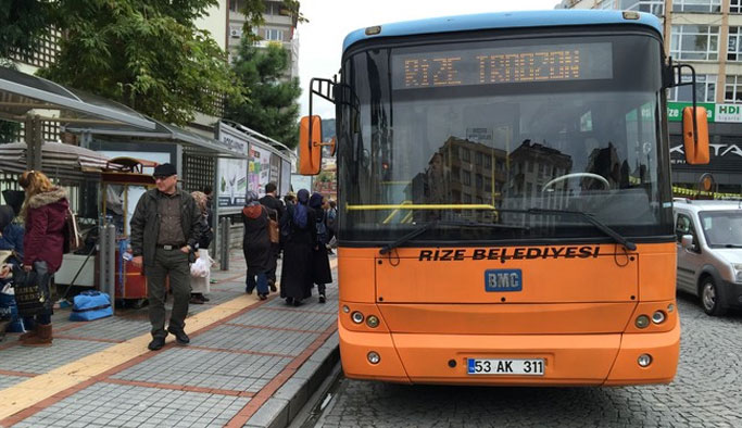 Rize - Trabzon seferi yeniden başladı