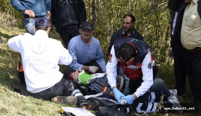 Traktörün altında kaldı