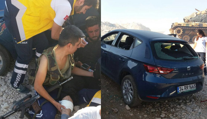 TS yöneticisinin şantiyesine PKK saldırdı!