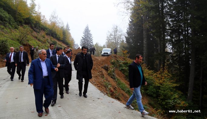 Yaylalara yol çalışmaları devam ediyor