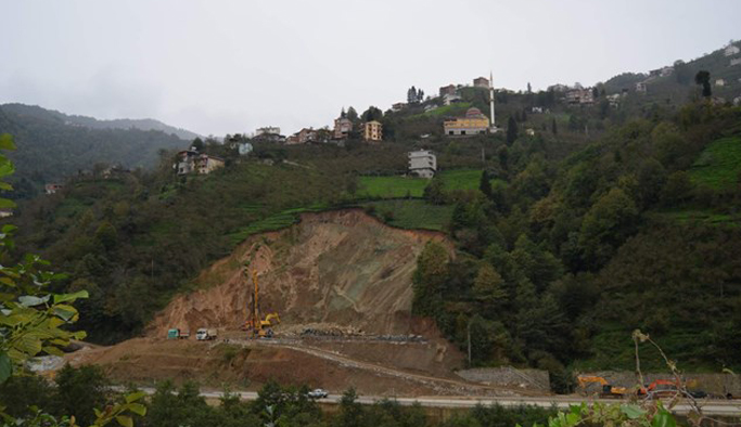 Trabzon'daki heyelanda son durum!