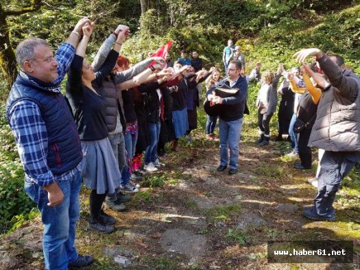 Rize'de horonlu prtotesto