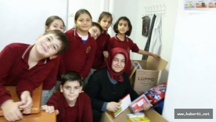 Ortahisar’ın yardımı öğrencileri sevince boğdu