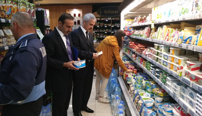 Araklı'da yüzlerce ürün imha edildi!