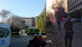 Antalya Ticaret Odası'nda patlama!!