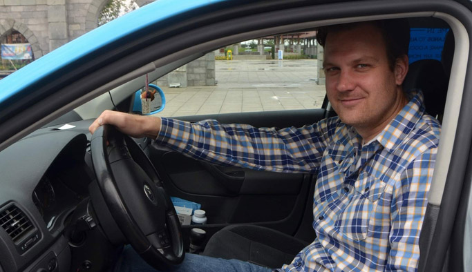 Hollanda'dan yola çıktı Trabzon'a geldi