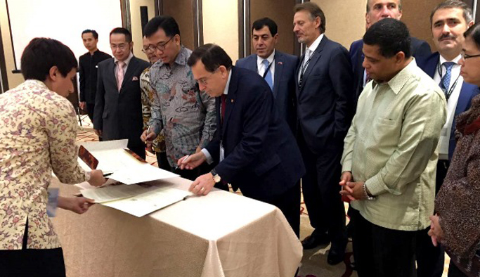TTSO ile Endonezya arasında imzalar atıldı