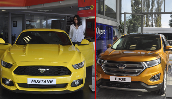 Yeni Mustang ve Edge Trabzon’da tanıtıldı