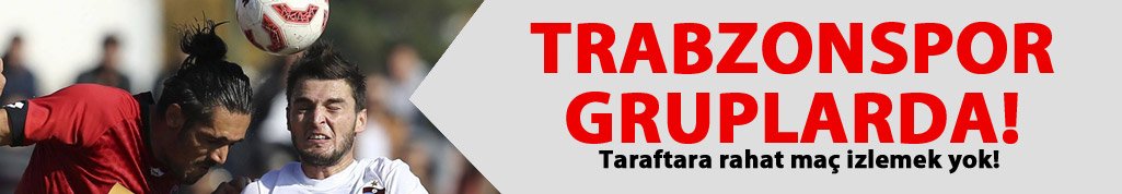 Trabzonspor gruplara kaldı!