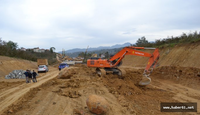 Karadeniz'in 5 ilini bağlayacak yolda son 5 ay
