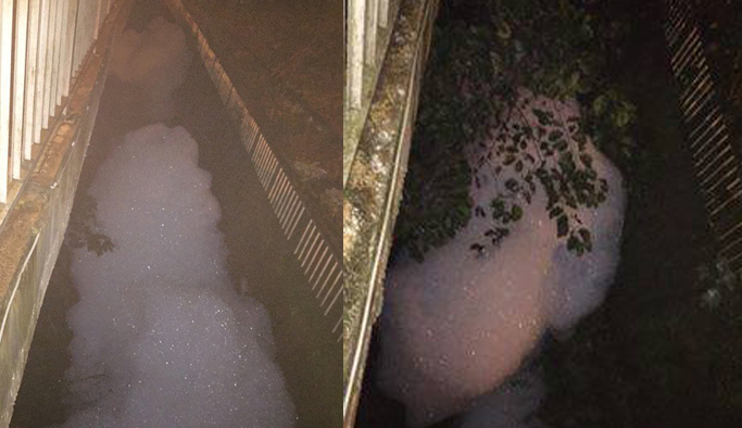 Dere köpürdü! Vatandaş şaştı kaldı