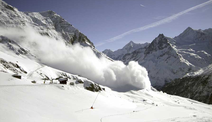 Trabzon'da çığ önleme projeleri sürüyor