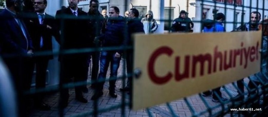 Cumhuriyet gazetesi baskınına dünyadan tepki.