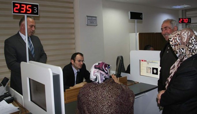 Trabzon’da çipli kimliklere yoğun talep